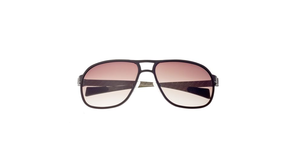 Sunglasses Concorde 001BN, Brown Titanium Frame, Brown Lens