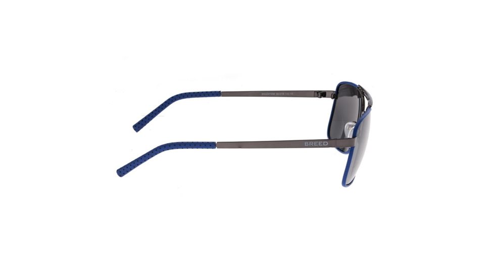 Breed Sunglasses Draco Sunglasses, Gunmetal / Black BSG047GM