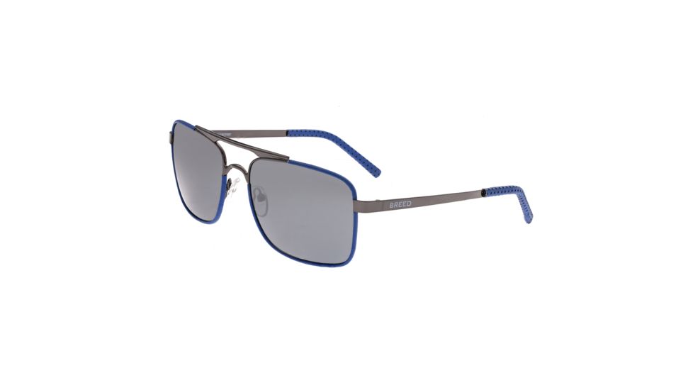 Breed Sunglasses Draco Sunglasses, Gunmetal / Black BSG047GM
