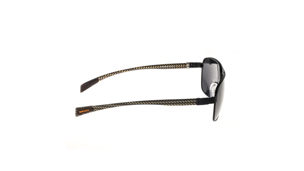 Sunglasses Hardwell 007BK, Black Titanium Frame, Black Lens