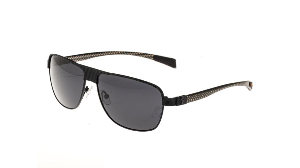 Sunglasses Hardwell 007BK, Black Titanium Frame, Black Lens