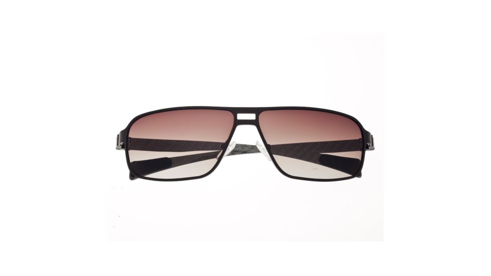Sunglasses Meridian 003BN, Brown Titanium Frame, Brown/Gradient Lens