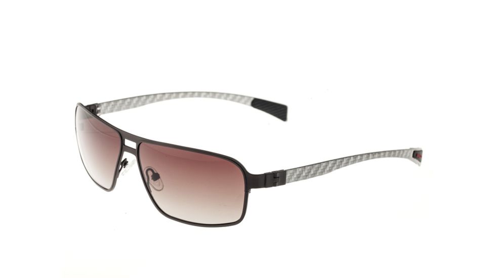 Sunglasses Meridian 003BN, Brown Titanium Frame, Brown/Gradient Lens