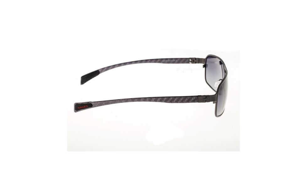 Sunglasses Meridian 003GM, Gunmetal Titanium Frame, Black Gradient Lens