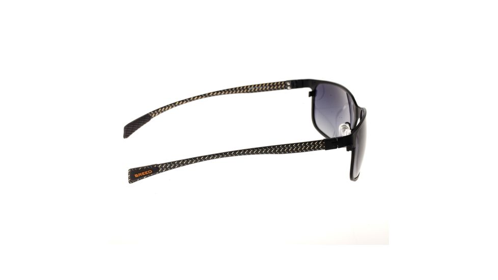 Sunglasses Neptune 008BK, Black Titanium Frame, Black Gradient Lens