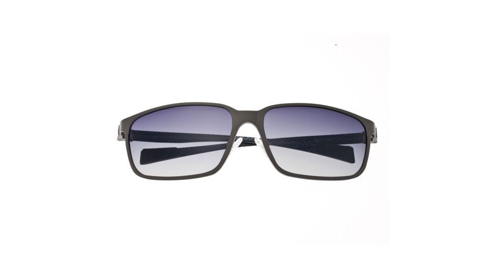 Sunglasses Neptune 008GM, Gunmetal Titanium Frame, Black Gradient Lens