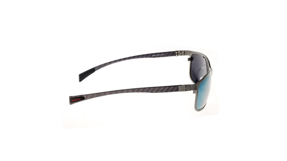 Sunglasses Neptune 008SR, Silver Titanium Frame, Gold/Yellow Mirror Lens