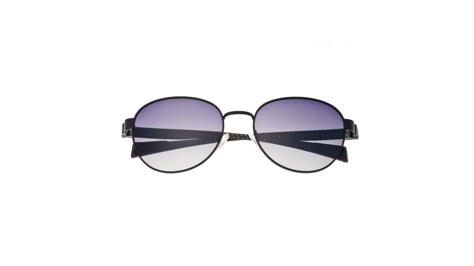 Sunglasses Volta 009BK, Black Titanium Frame, Black Gradient Lens
