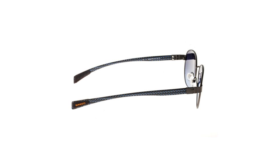 Sunglasses Volta 009GM, Gunmetal Titanium Frame, Blue/Gradient Lens