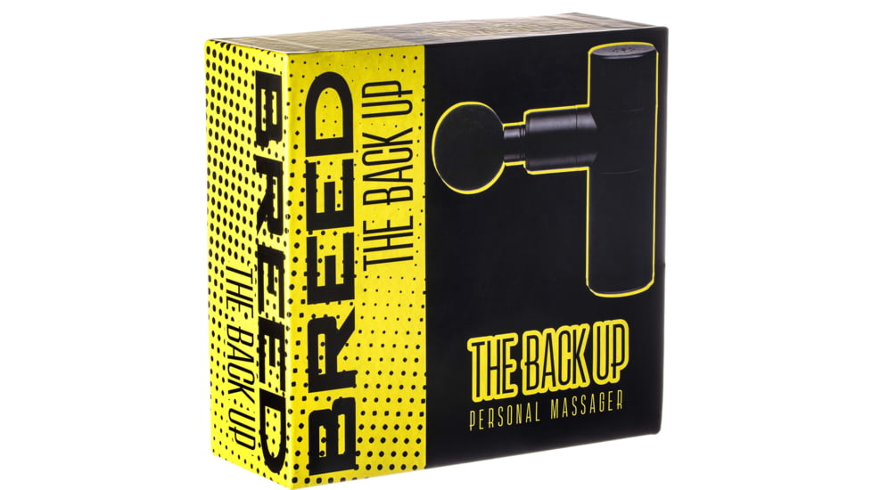 Breed The Back Up Personal Massager, Black, One Size, BRDBCKUP