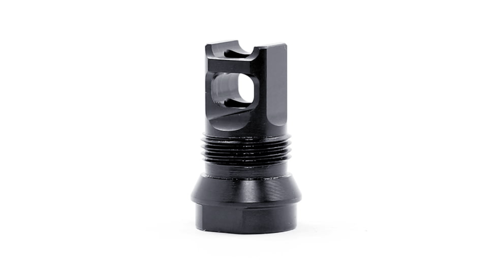 Breek Arms 2BO-S Short Single Port Muzzle Brake, 9mm, 1/2x28, Black, BRK4050