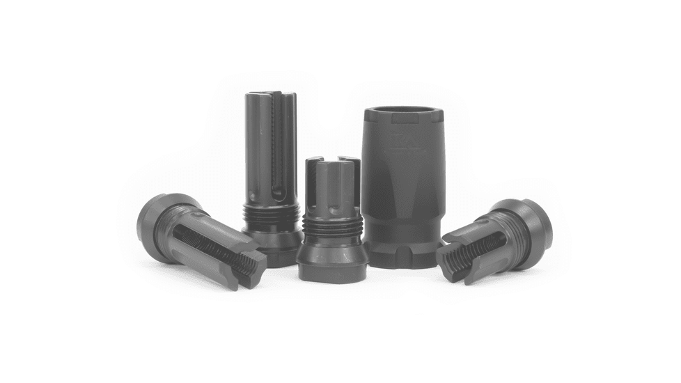Breek Arms 3FO AR15 Flash Hider Outside Threaded, Black, .30, 5/8x24 Thread, BRK4025
