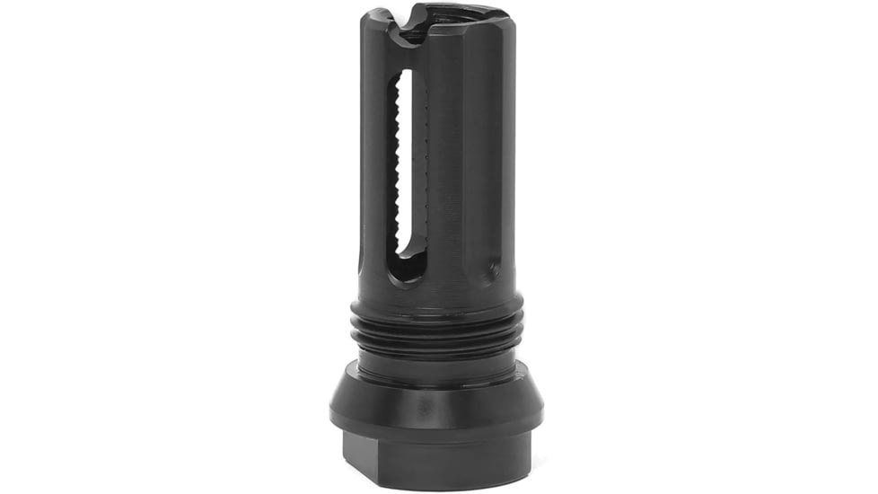 Breek Arms 3FO-C Flash Hider Cage Style Outside Threaded Muzzle Device, 9mm Luger, 1/2x28 Thread, Black, BRK4042