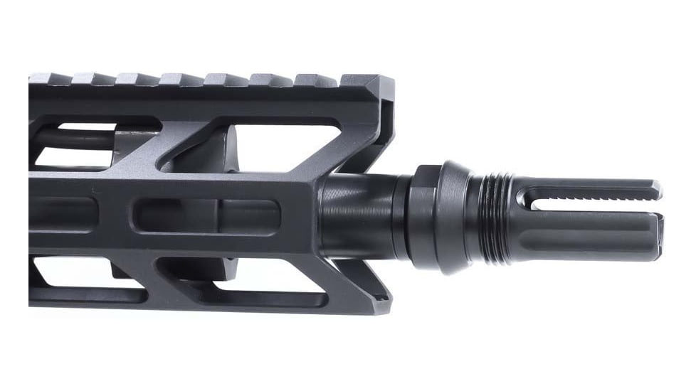 USED Breek Arms 3FO Flash Hider Muzzle Device, 9mm, 5/8x24, Black, BRK4059, EDEMO1, Used, Condition Like New, Inspect and Rebox