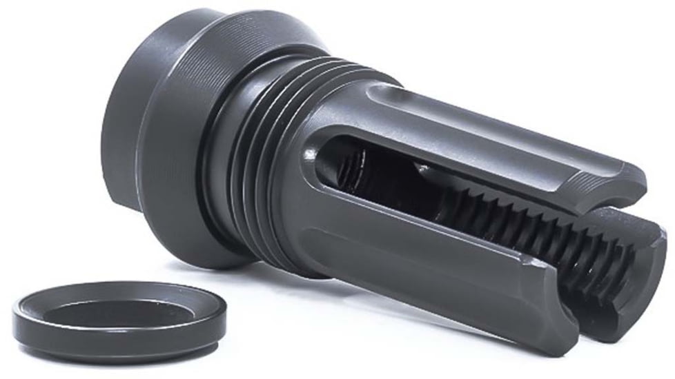 USED Breek Arms 3FO Flash Hider Muzzle Device, 9mm, 5/8x24, Black, BRK4059, EDEMO1, Used, Condition Like New, Inspect and Rebox
