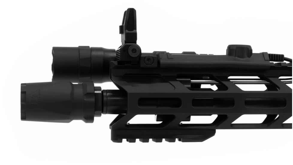 Breek Arms 5 Slot M-LOK Aluminum Rail Section Quick Ramp w/ QD Sling Mount, Black, BRK734