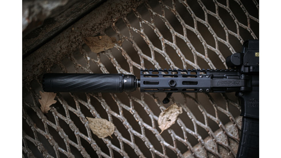 Breek Arms Breek-LOK 3QD Quick Detach Suppressor Mount, 1.375x24 TPI HUB Assembly, Titanium, Black, BRK4300