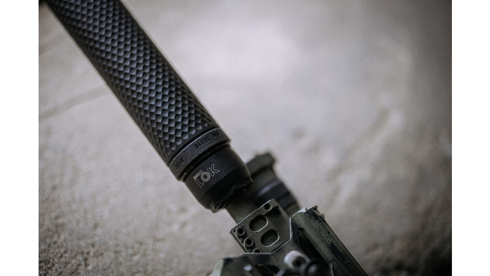 Breek Arms Breek-LOK 3QD Quick Detach Suppressor Mount, 1.375x24 TPI HUB Assembly, Titanium, Black, BRK4300