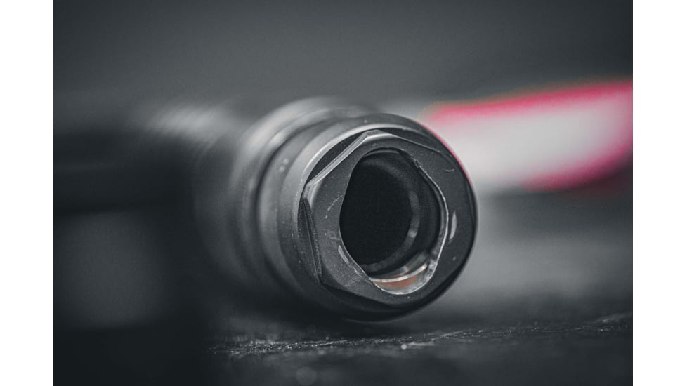 Breek Arms Breek-LOK Quick Attach Suppressor Mount 1.375x24, TPI HUB Assembly Titanium, Black, BRK4100