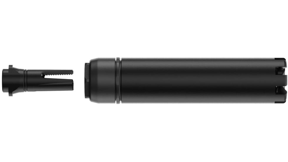 Breek Arms Breek-LOK Quick Attach Suppressor Mount 1.375x24, TPI HUB Assembly Titanium, Black, BRK4100