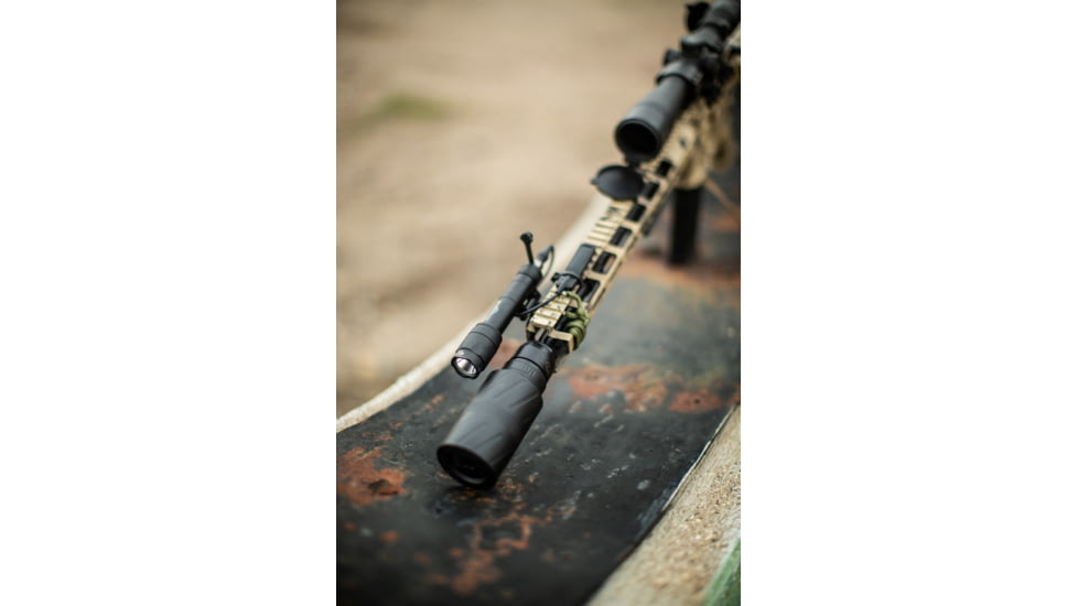 Breek Arms Breek-LOK Quick Attach Suppressor Mount 1.375x24, TPI HUB Assembly Titanium, Black, BRK4100