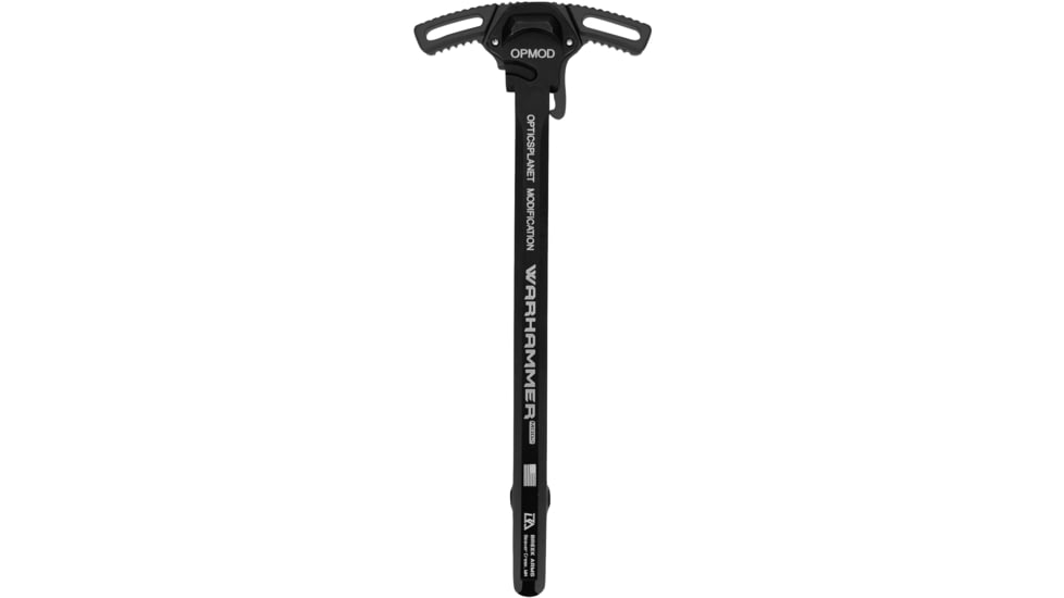 USED Breek Arms OPMOD AR-15 Warhammer MOD2 Charging Handle, Black, BRK537, EDEMO1