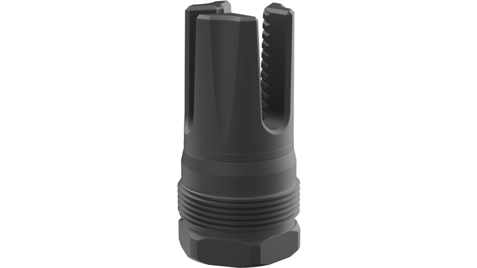 Breek Arms Plan B Scorch 3 Prong Flash Hider, .30 Carbine, 5/8x24, Nitride, Black, BRK4416