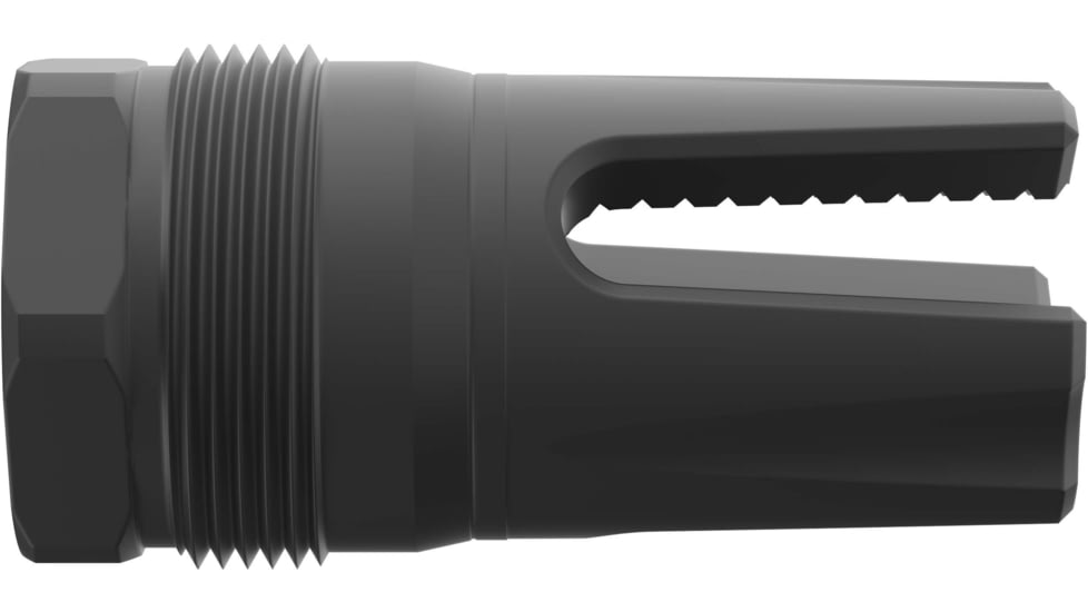 Breek Arms Plan B Scorch 3 Prong Flash Hider, .30 Carbine, 5/8x24, Nitride, Black, BRK4416