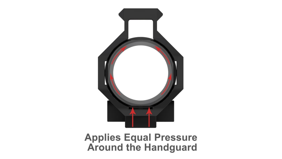 Breek Arms RG2-S AR-15 MLOK Handguard, Black, 4.25 in, BRK1503