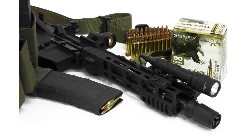 Breek Arms RG2-S AR-15 MLOK Handguard, Black, 6.7 in, BRK1504