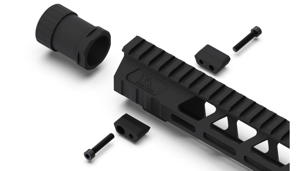 Breek Arms RG2-S AR-15 MLOK Handguard, Black, 9.7 in, BRK1513