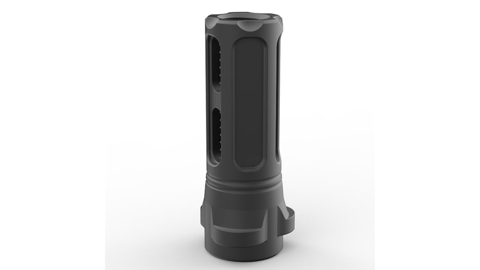 Breek Arms Sentinel Caged Flash Hider for Breek-LOK 3QD, .30 cal, 5/8x24 TPI, Black, BRK4321