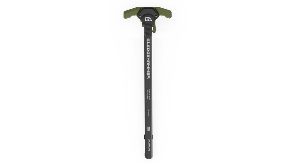 Breek Arms Sledgehammer AR-10 Ambidextrous Charging Handle, Green, BRK6010-RGREEN