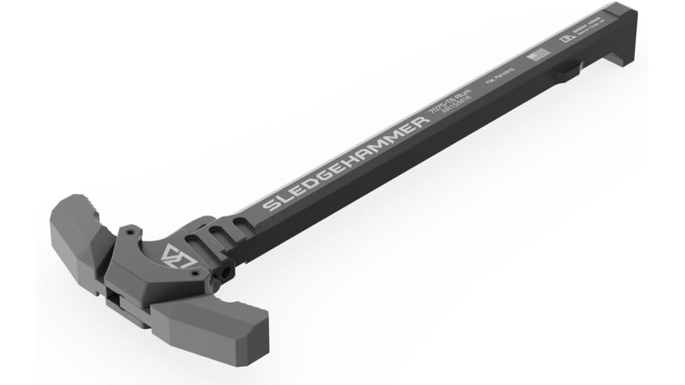 Breek Arms Sledgehammer AR-15 Ambidextrous Charging Handle, Gray, BRK6015-MGRAY