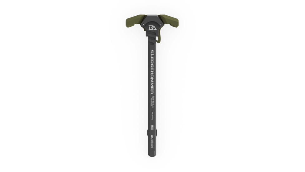 Breek Arms Sledgehammer AR-15 Ambidextrous Charging Handle, Green, BRK6015-RGREEN