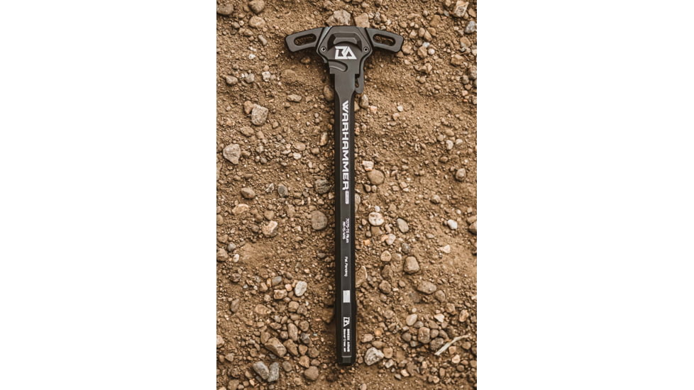 Breek Arms WARHAMMER MICRO Mod2 AR-15 Ambidextrous Charging Handle, Black, BRK555