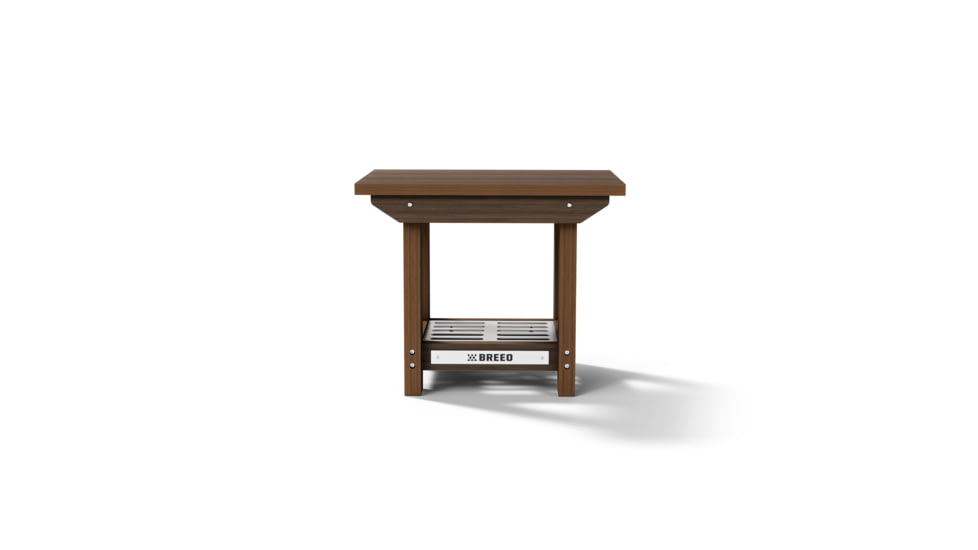 Breeo X Series Side Table, Cherry Wood, BR-X-CWST