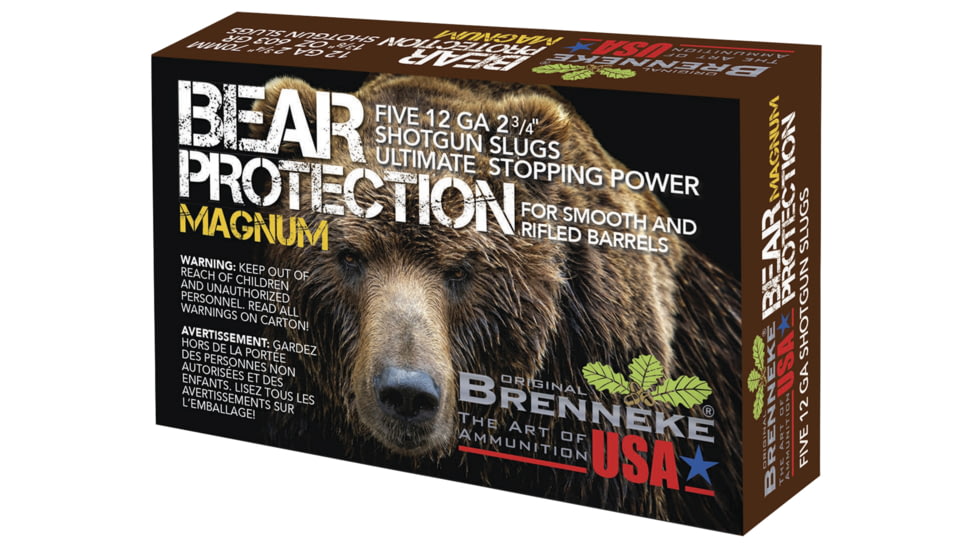 Brenneke 12 Gauge 1 3/8 oz 2.75'' Shotgun Ammo, 5 Rounds, SL122BPM