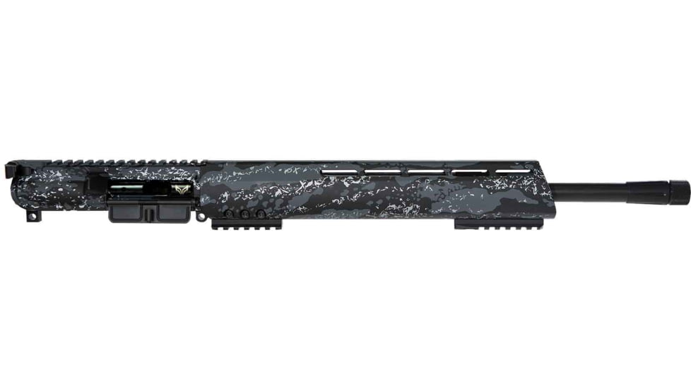 Brenton USA Upper Receiver, Guide, .300 AAC Blackout, 18in Barrel, 5/8x24 Thread, 1-8 Twist, Midnight MarbleKote, Midnight MarbleKote, ULG18MM30B