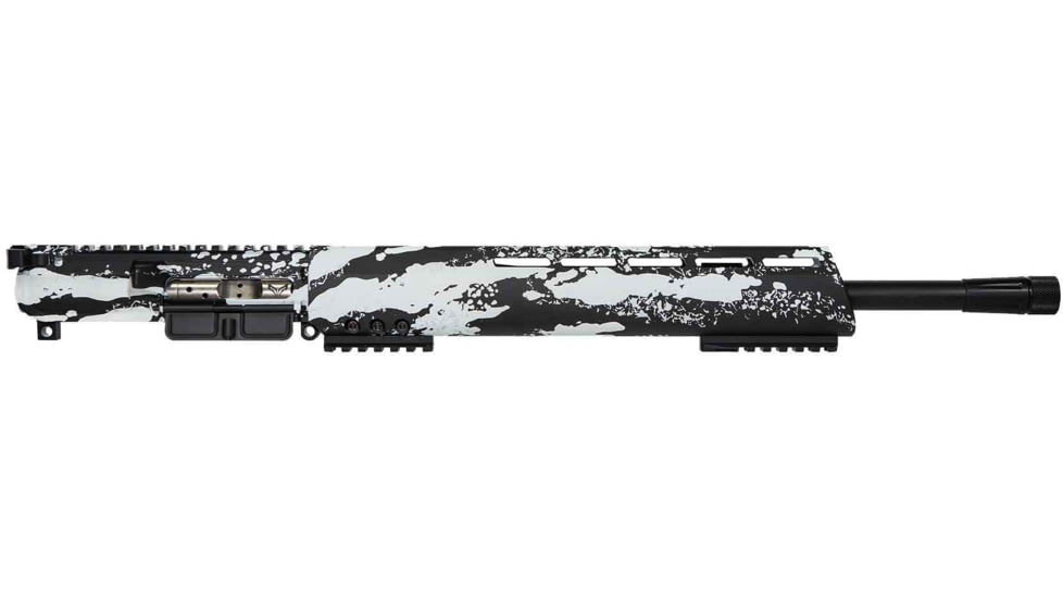 Brenton USA Upper Receiver, Scout, 6.8 SPC, 18in Barrel, 5/8x24 Thread, 1-10 Twist, Snow MarbleKote, Snow MarbleKote, UPS18SM6.8