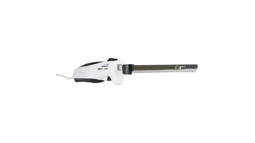 BRENTWOOD Electric Carving Knife, White/Black, 7, TS-1010