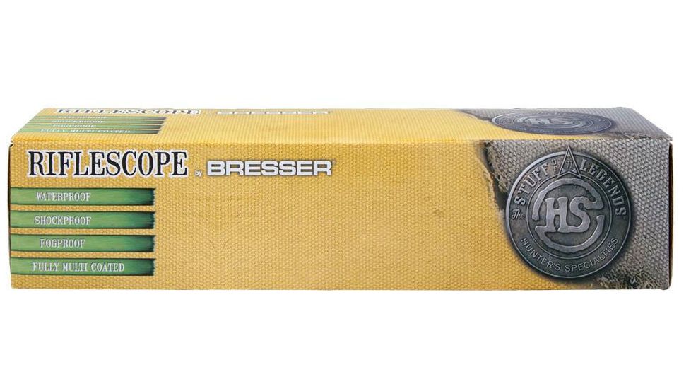 Bresser Hunter Specialty, 2-8x32 Rifle Scope, Non-Illuminated Reticle, Black, HS-02832