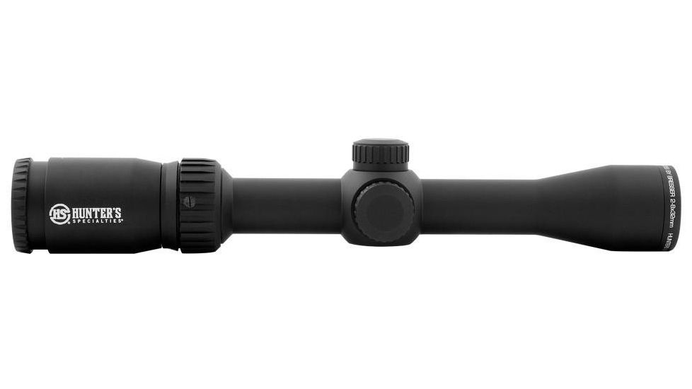 Bresser Hunter Specialty, 2-8x32 Rifle Scope, Non-Illuminated Reticle, Black, HS-02832