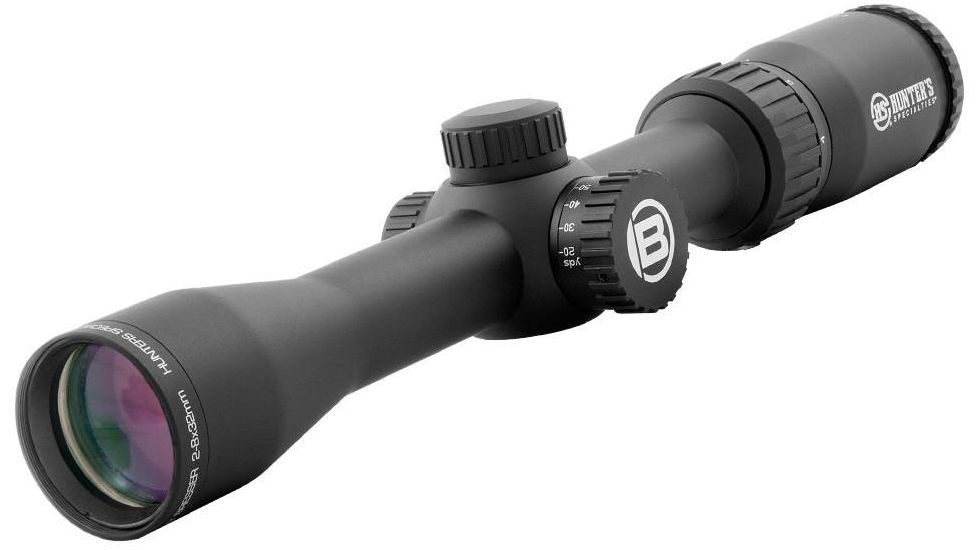 Bresser Hunter Specialty, 2-8x32 Rifle Scope, Non-Illuminated Reticle, Black, HS-02832