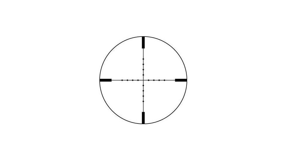 Bresser Hunter Specialty, 2-8x32 Rifle Scope, Non-Illuminated Reticle, Black, HS-02832