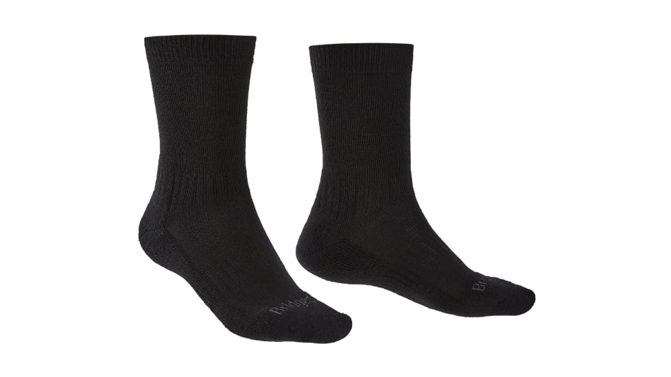 Bridgedale Hike Lightweight Merino Endurance Boot Socks - Mens, Black, Medium, 710152-845-M