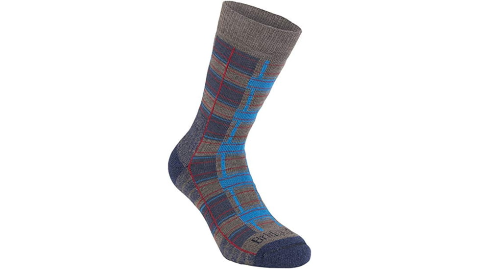 Bridgedale Hike Lightweight Merino Endurance Boot Socks - Mens, Brown/Navy, Medium, 710094-123-M