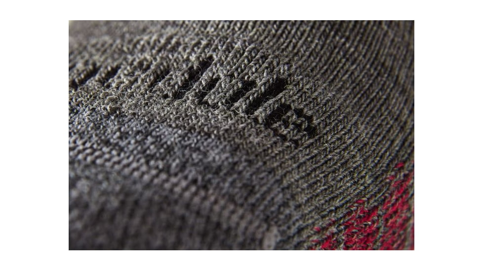 Bridgedale Hike Lightweight Merino Endurance Boot Socks - Mens, Grey Heather, Medium/Extra Large, 710152-124-MLXL