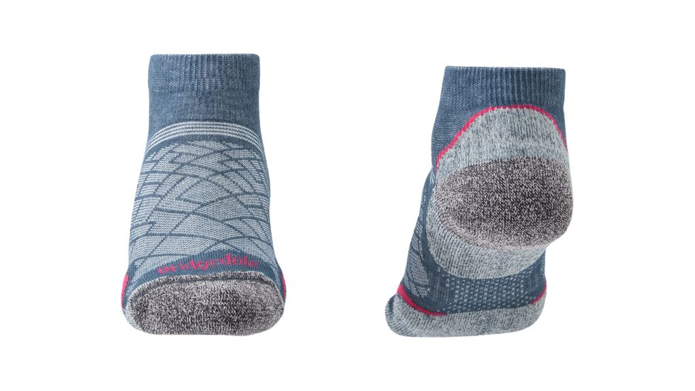 Bridgedale Hike Ultralight Coolmax Performance Low Socks, Womens, Dark Denim, Medium, 710139-136-M