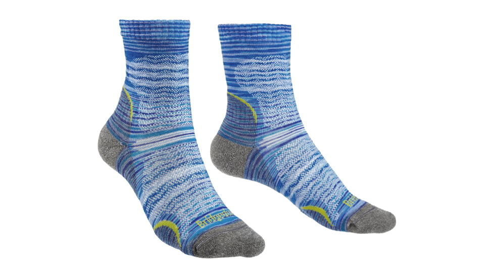 Bridgedale Hike Ultralight Merino Endurance Crew Socks - Womens, MuLighti Blue, Small, 710100-131-S